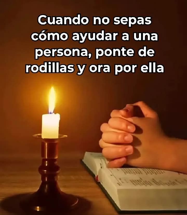 Cuando no sepas como ayudar
