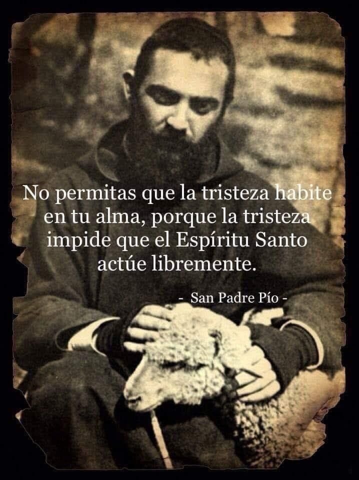 No permitas que la tristeza habite en tu alma