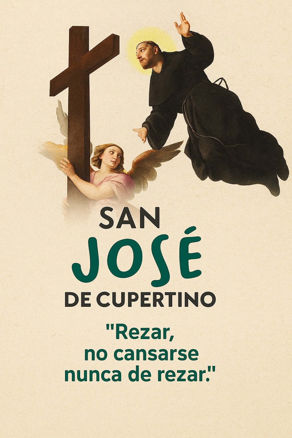 Rezar no cansarse nunca de rezar