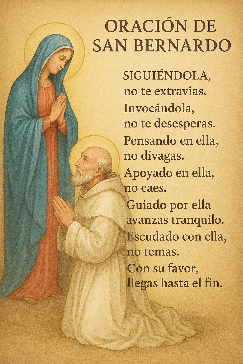 Oracion de san bernardo