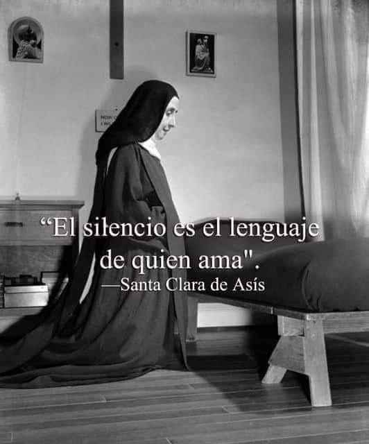 El silencio es el lenguaje de quien ama