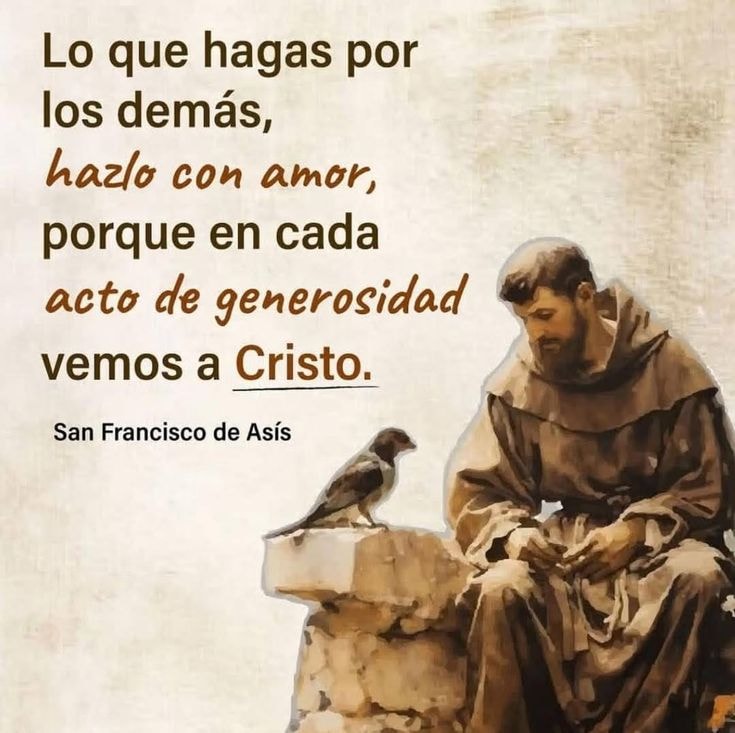 lo que hagas por lo demas hazlo con amor