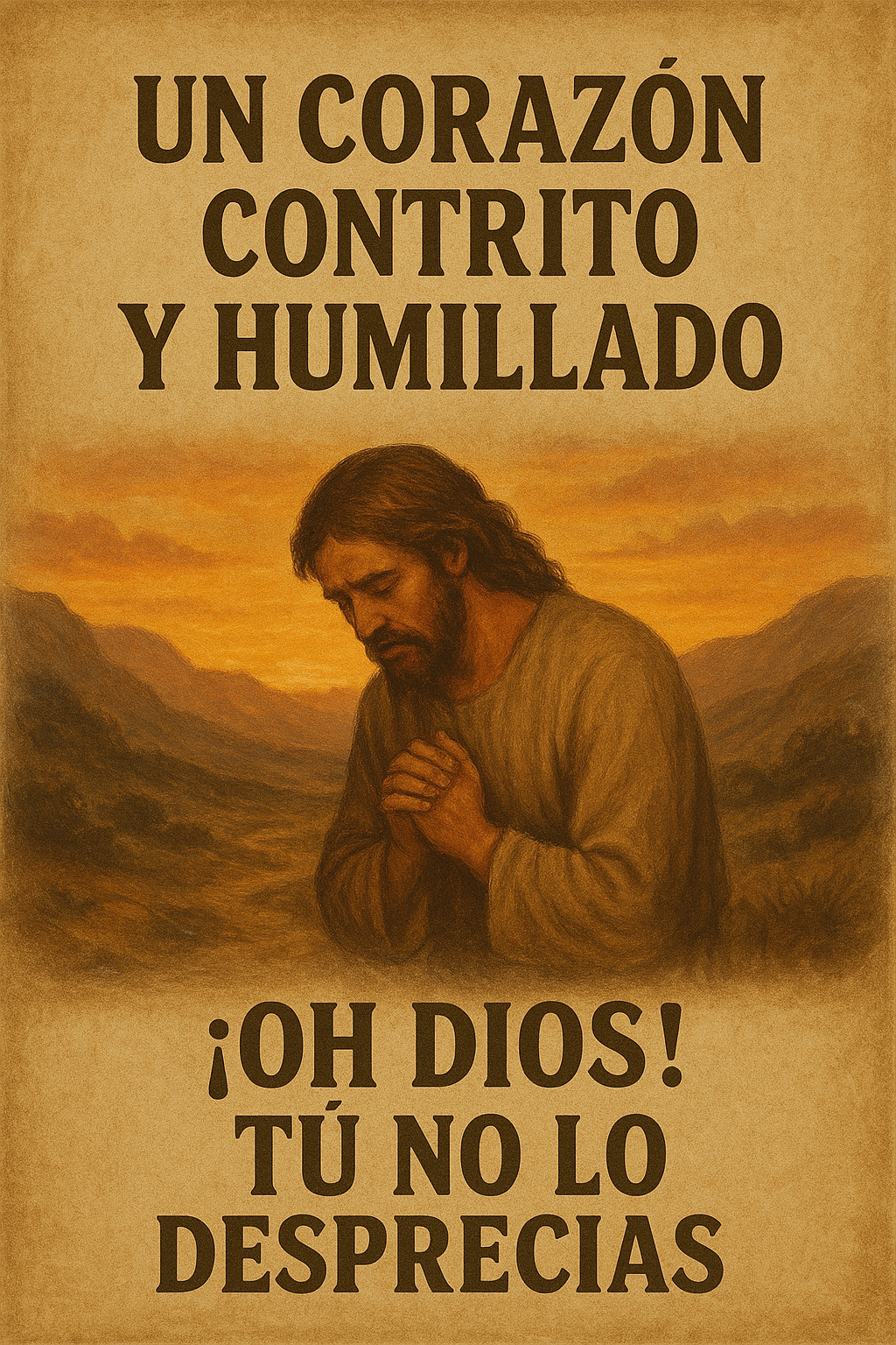 Un corazon contrito y humillado