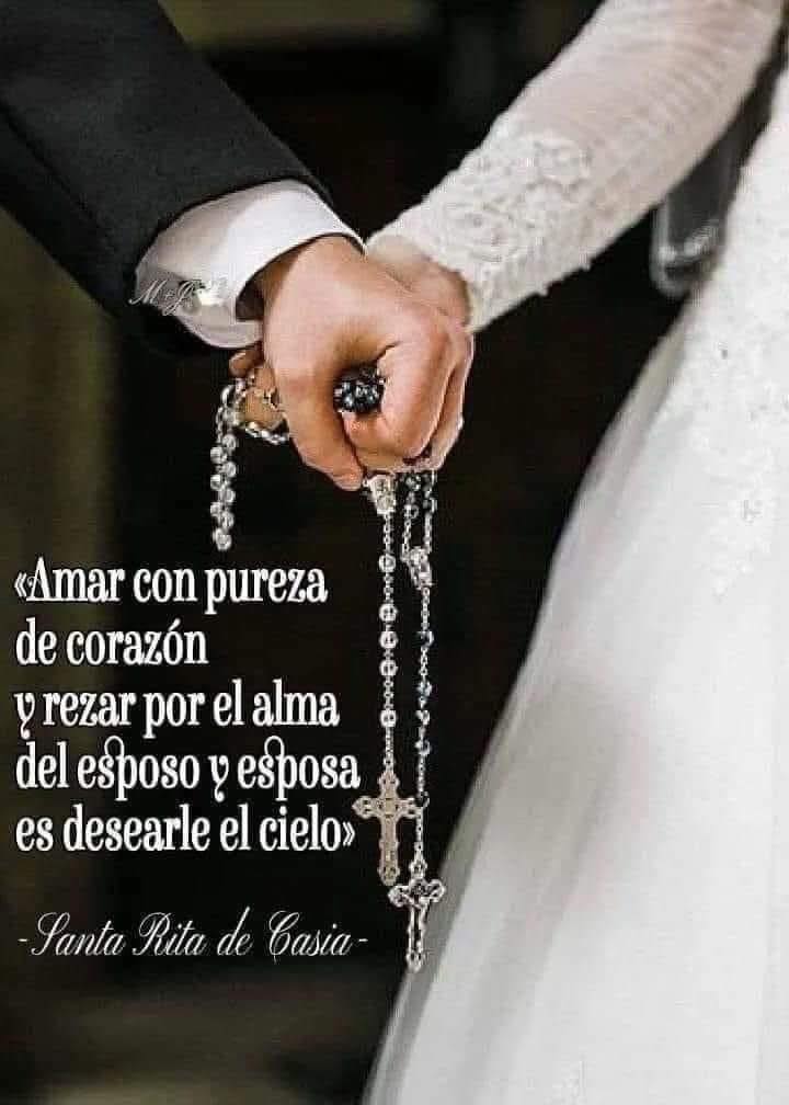 Rezar por el alma de la esposa y esposo