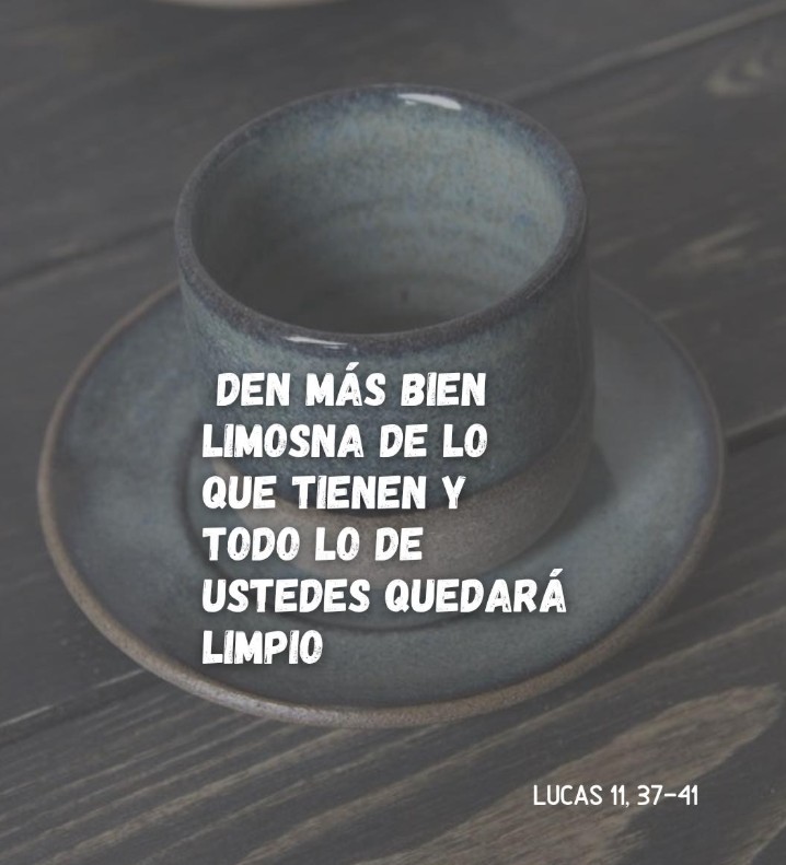 Den limosna de lo que tienen