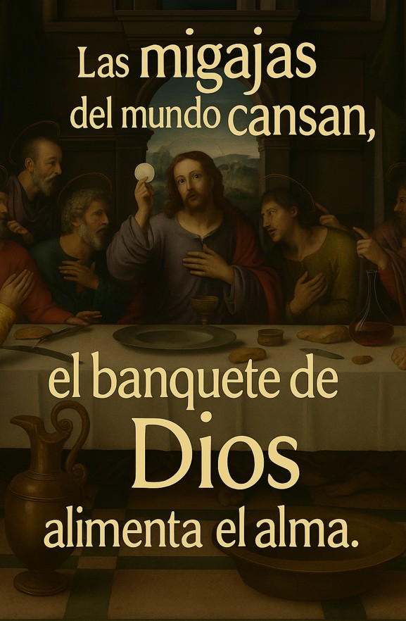 Las migajas del mundo cansan