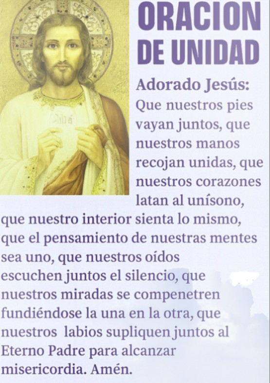ORACION DE UNIDAD