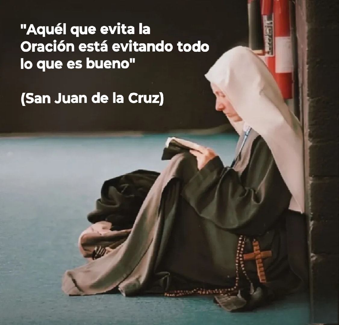 AQUEL QUE EVITA LA ORACION,ESTA EVITANDO TODO LO QUE ES BUENO