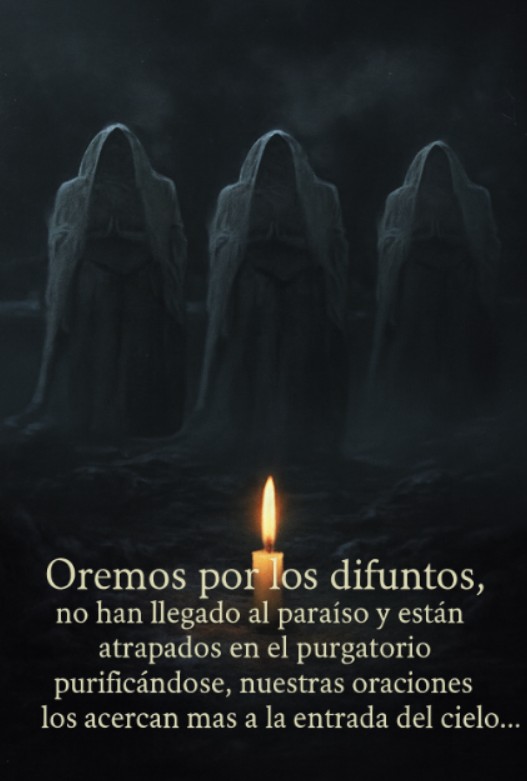 OREMOS POR LAS ALMAS DEL PURGATORIO
