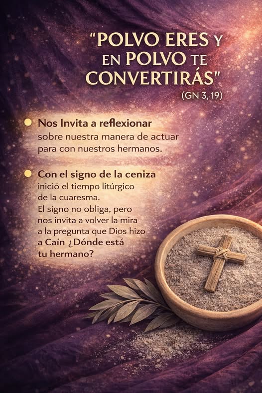 POLVO ERES Y EN POLVO TE CONVERTIRAS