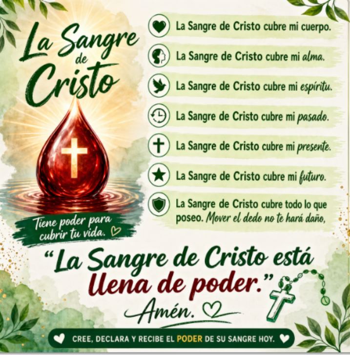 LA SANGRE DE CRISTO