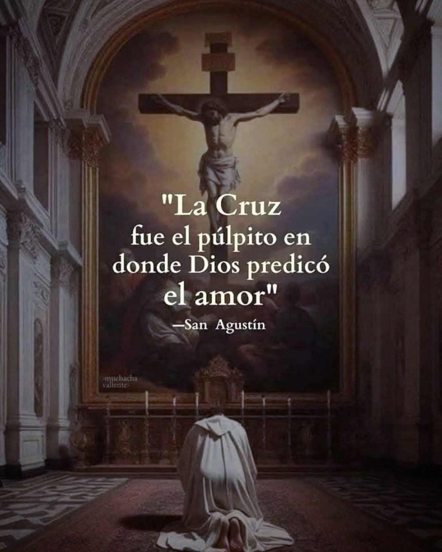 LA CRUZ FUE EL PULPITO DONDE DIOS PREDICO EL AMOR