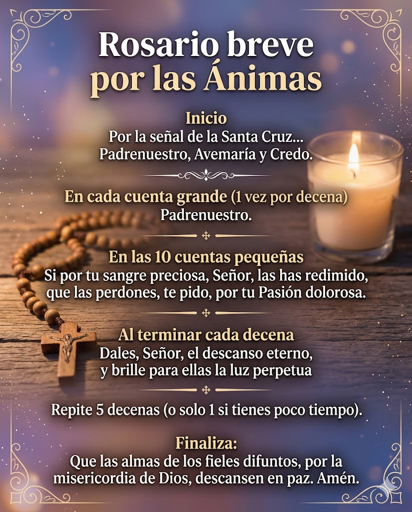ROSARIO POR LAS ALMAS DDEL PURGATORIO