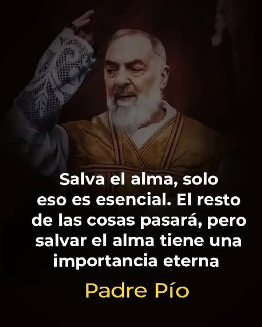 SALVA EL ALMA SOLAMENTE ESO ES ESENCIAL