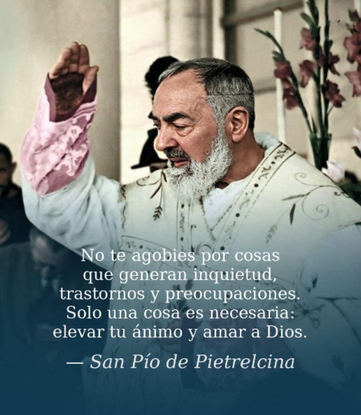 SOLO UNA COSA ES NECESARIA,ELEVAR TU ANIMO Y AMAR A DIOS